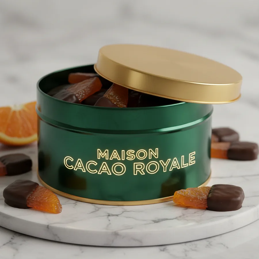 Oranges Confites au Chocolat