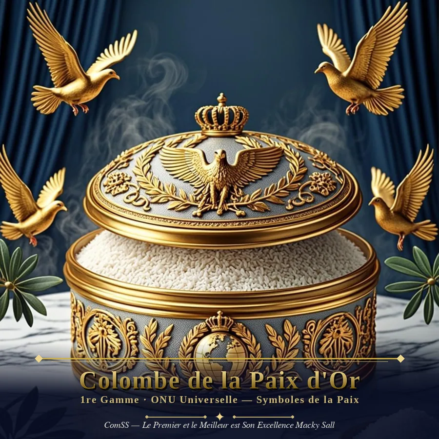 Colombe de la Paix d'Or