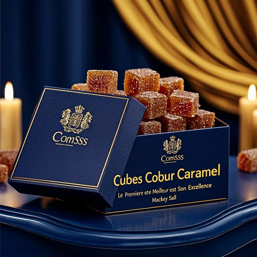 Cubes Cœur Caramel