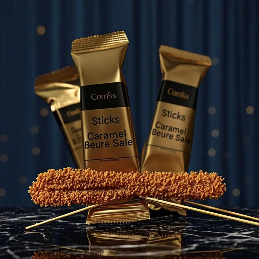 Sticks Caramel Beurre Salé