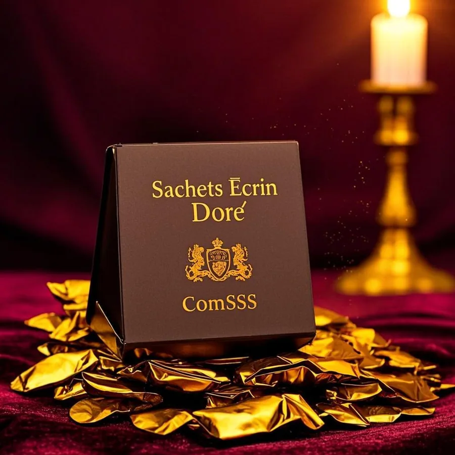 Sachets Écrin Doré